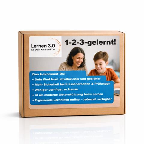 1-2-3 gelernt (Paket)