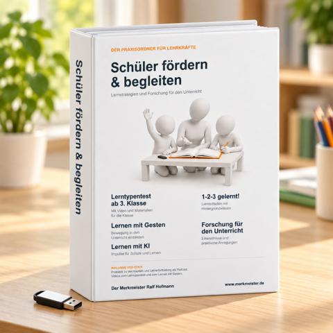 Praxisordner Schüler fördern und begleiten mit USB-Stick