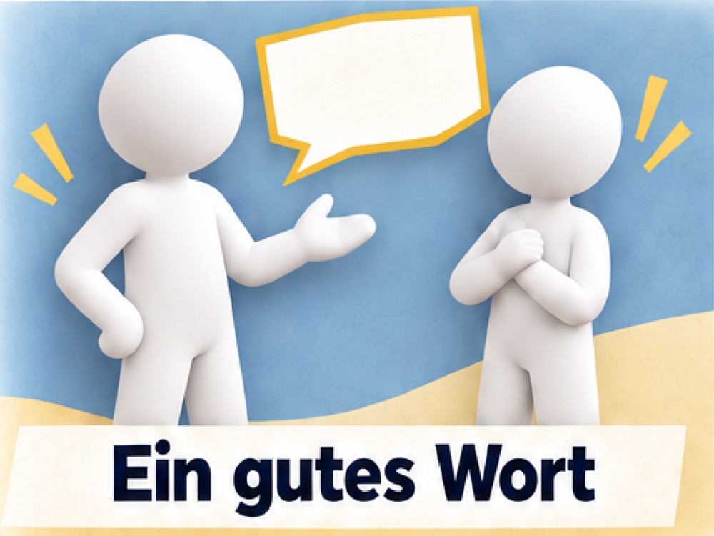 Ein gutes Wort