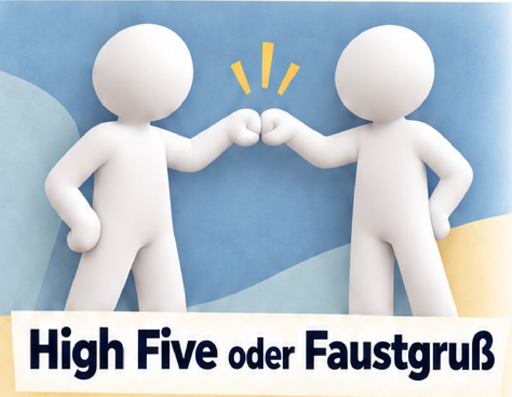 High Five oder Faustgruß